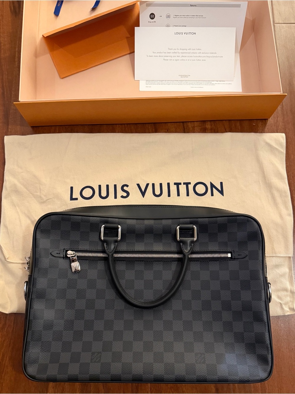 New and Authentic Louis Vuitton Business Bag - Picture 2 of 11